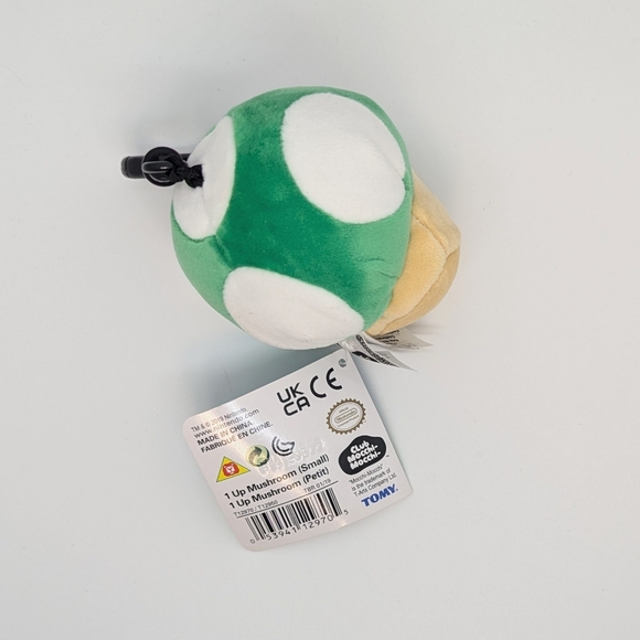 Mario Super mushroom plush clip on - Picture 2 of 2